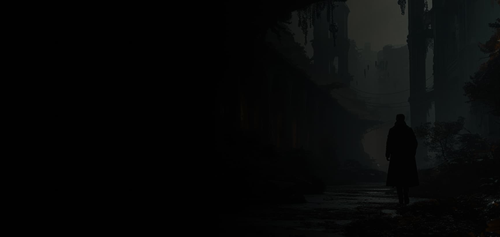 Between two lights